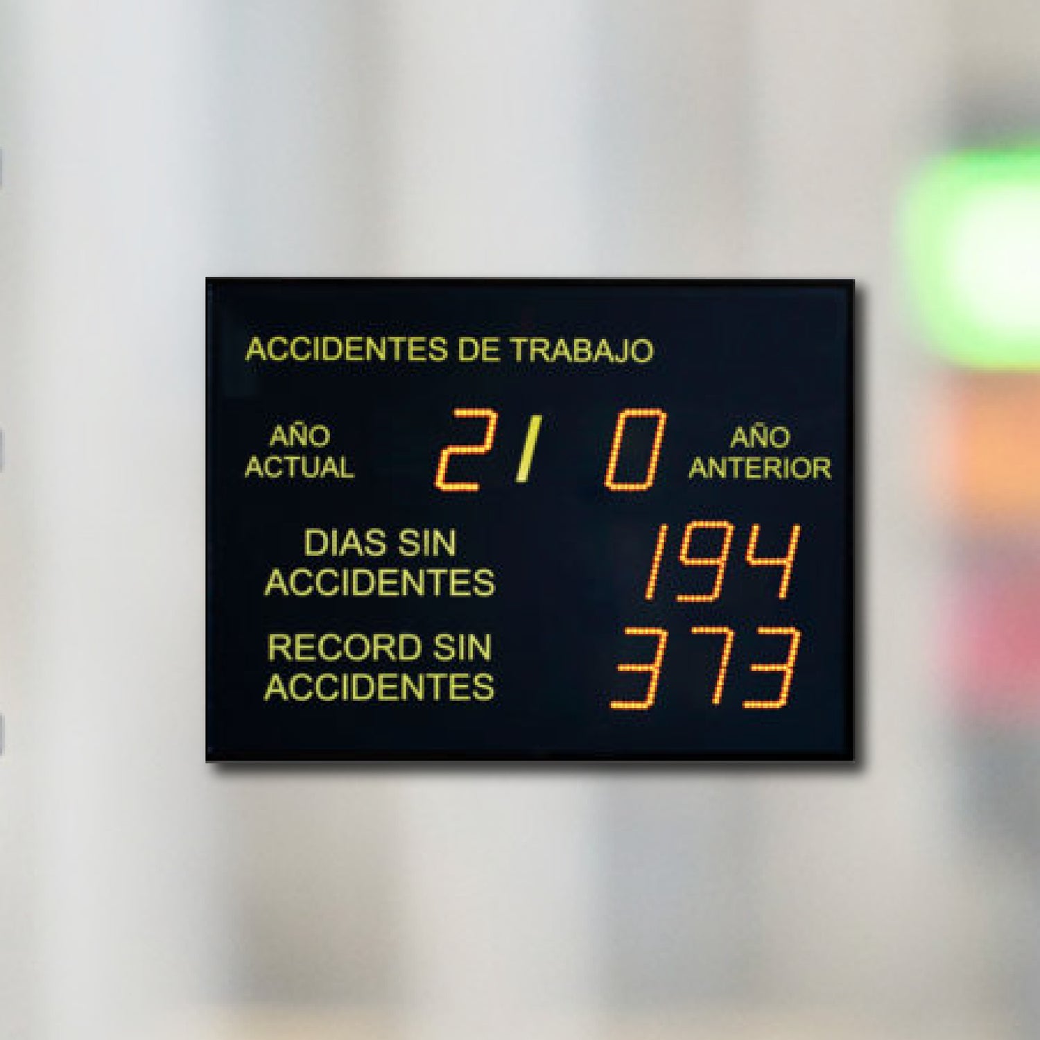 Días sin Accidentes