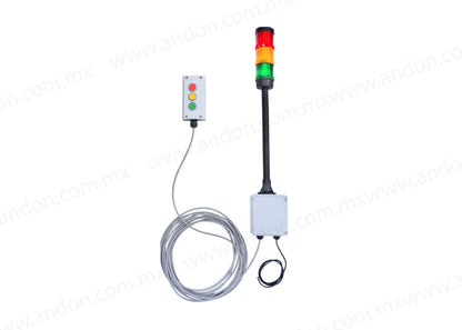 Andon con Botonera Separada