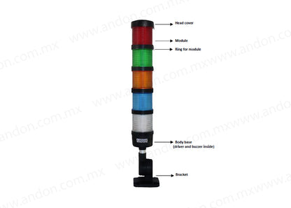 Torreta de 70 mm con Buzzer