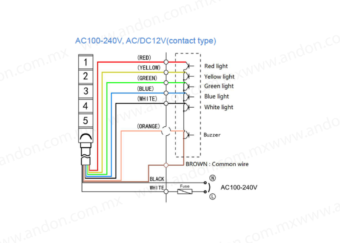 Torreta de 70 mm con Buzzer
